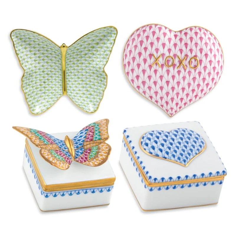 Porcelain Butterfly Dish