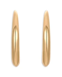 Essential Hoop Earrings in 18K Gold Plated or Rhodium Plated