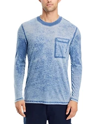 Burnout Long Sleeve Pocket Tee