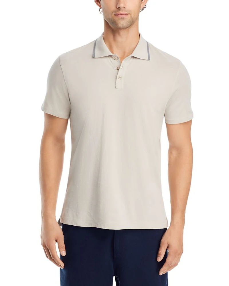 Classic Cotton Jersey Tipped Regular Fit Polo Shirt