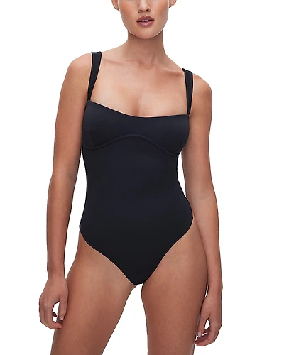 Good American Sweetheart Scuba Bodysuit