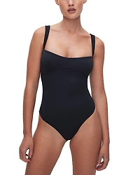 Good American Sweetheart Scuba Bodysuit