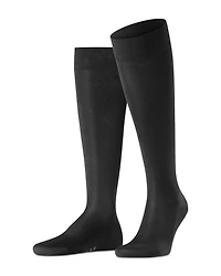 Cotton Blend Fil D'écosse Knee High Socks
