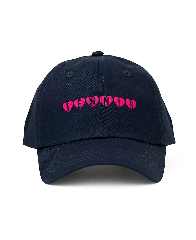 Ame & Lulu Girls' Tennis Hearts Camper Hat - Little Kid, Big Kid