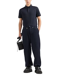 Mercerized Cotton Short Sleeve Polo Shirt