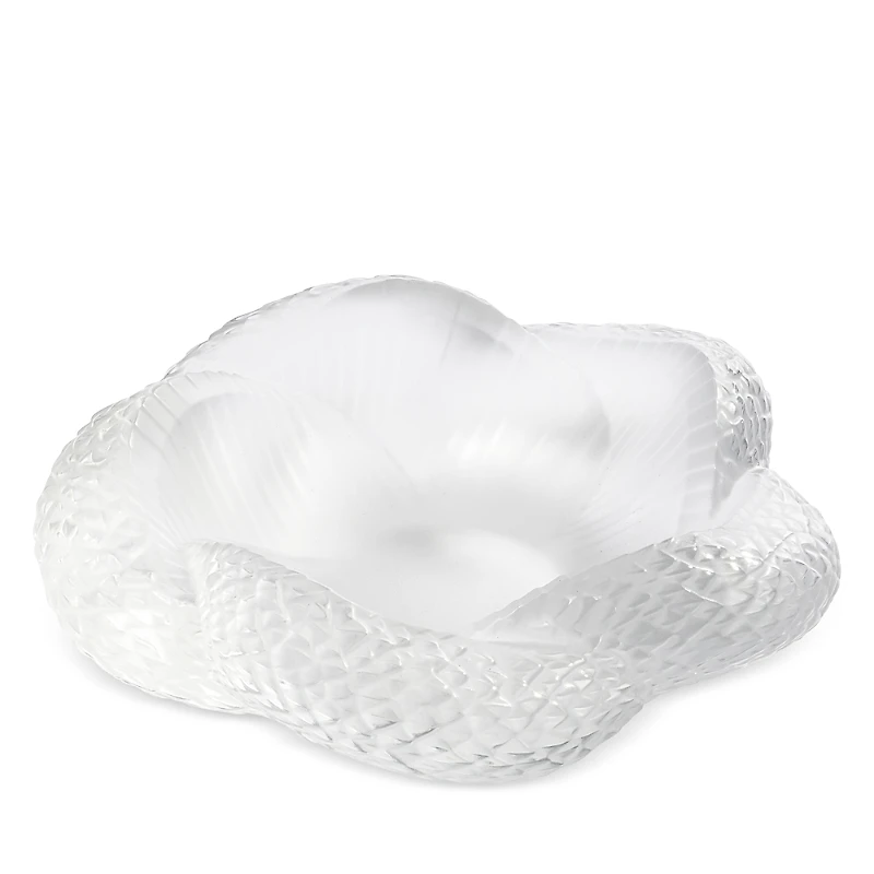 Lalique Serpent Bowl, Clear