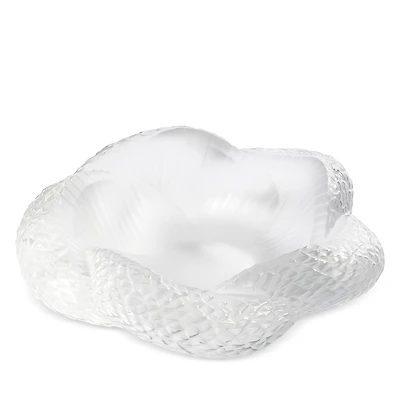 Lalique Serpent Bowl, Clear