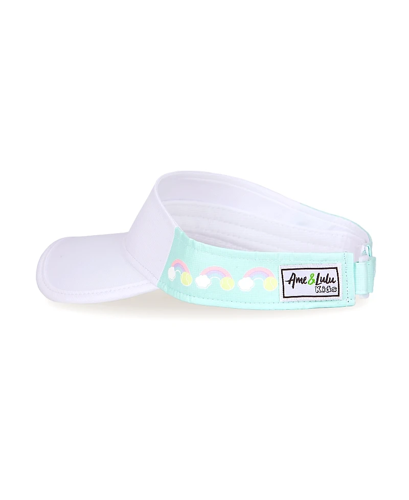 Ame & Lulu Girls' Sweet Serve Little Love Visor - Little Kid