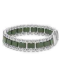 Men's XX Anthem Green & Caviar Beaded Bracelet - Exclusive