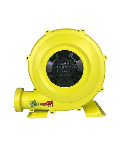 Zoom Blowers Portable Air Pump for Inflatables - 1 hp Energy Efficient High Power Compact Residential Air Blower for Bounce Houses and Slides