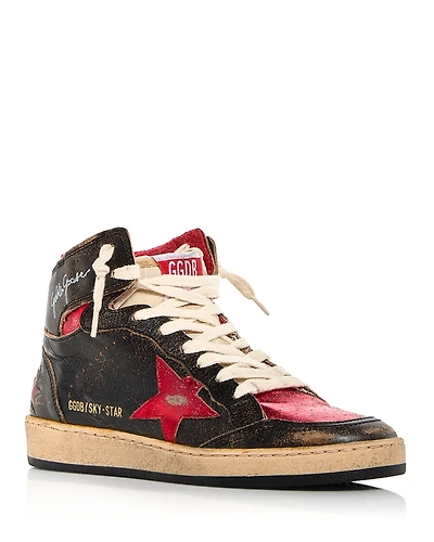 Golden Goose Women's Sky-Star High Top Sneakers