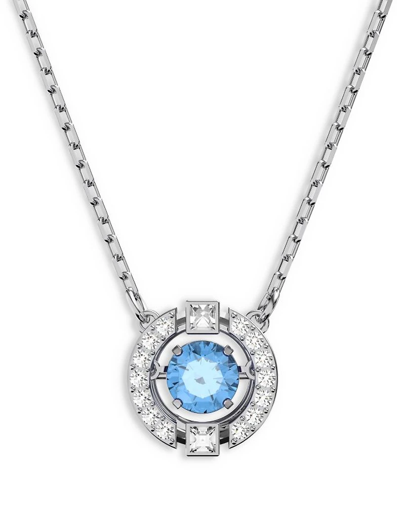 Una Pavé Pendant Necklace, 15-17"