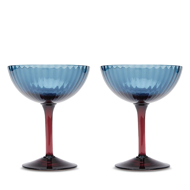 La DoubleJ Champagne Coupe Glasses