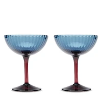 La DoubleJ Champagne Coupe Glasses