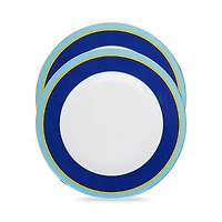 La DoubleJ Painted Trim Dinner Plates
