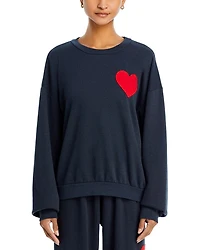 Heart Stitch Crewneck Sweatshirt