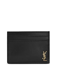 Saint Laurent Tiny Cassandre Credit Card Case