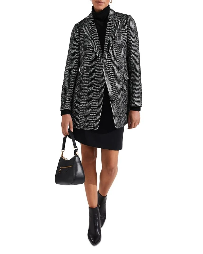 Skye Herringbone Coat