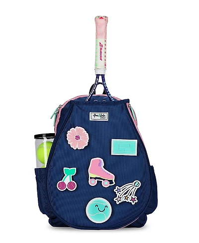 Ame & Lulu Girls' Retro Vibes Little Patches Tennis Backpack - Little Kid, Big Kid