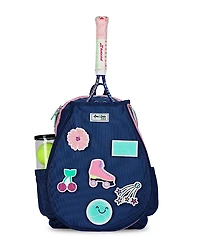 Ame & Lulu Girls' Retro Vibes Little Patches Tennis Backpack - Little Kid, Big Kid