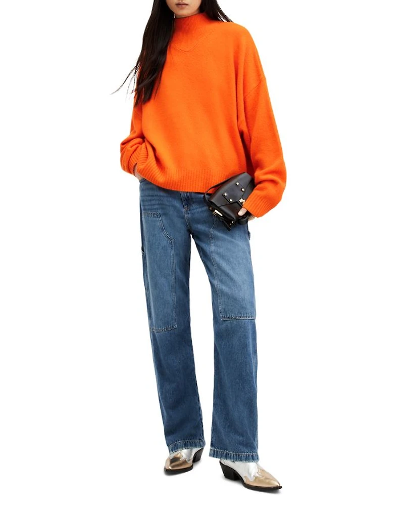 Asha Mock Neck Sweater
