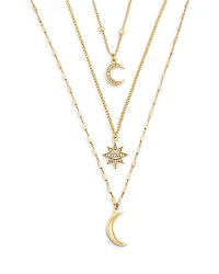 Night Sky Necklace Set, 15"-17"
