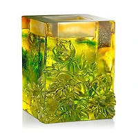 Liuli Heavenly Splendor Medium Crystal Candle Holder