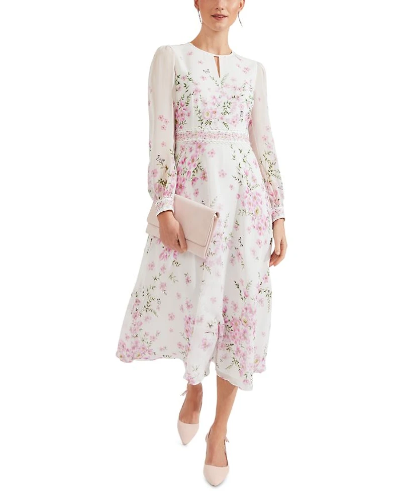 Skye Silk Midi Dress