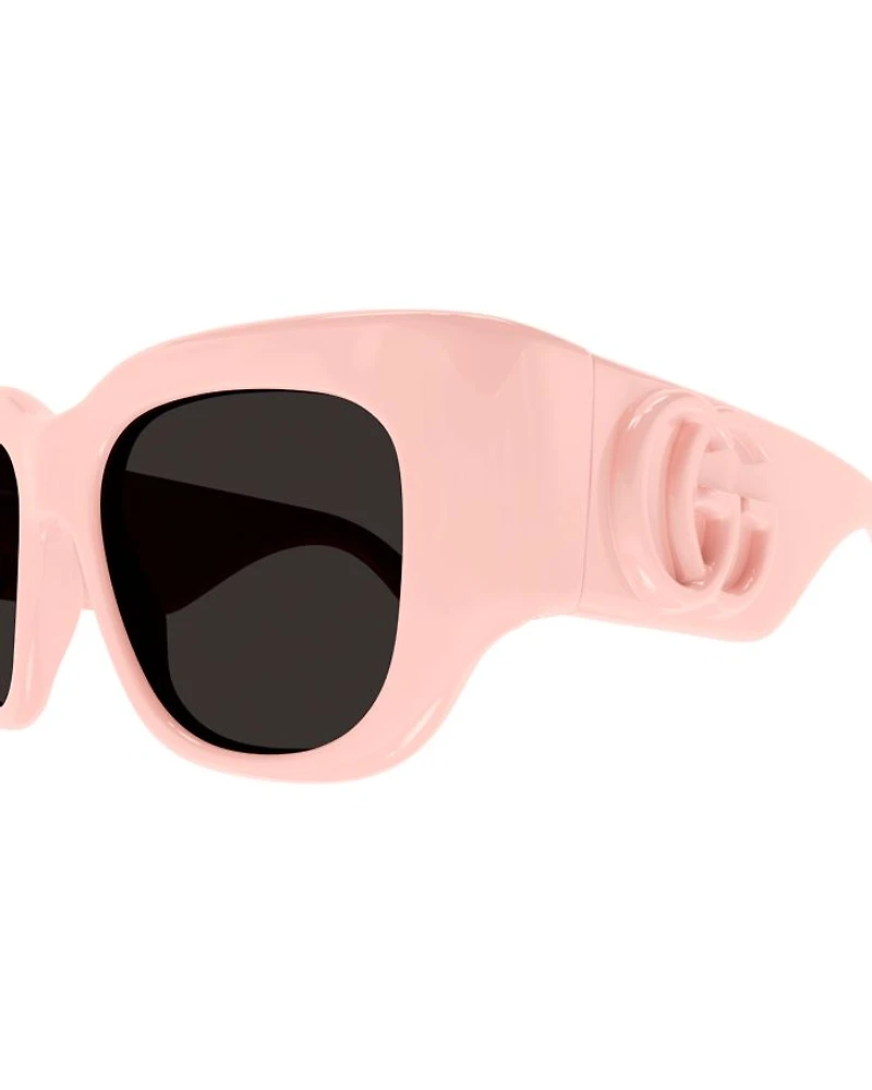 Marmont Monocolor Squared Sunglasses, 53mm