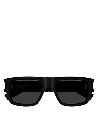 Naked Wirecore Squared Sunglasses, 55mm