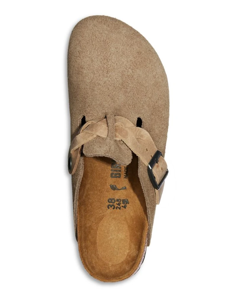 Women's Boston Braid Buckle Clogs