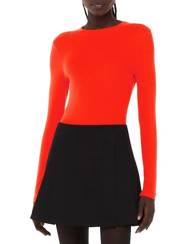 Essential Ribbed Crewneck Sweater