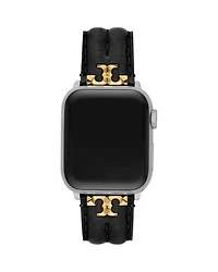 Apple Watch® Kira Black Leather Strap, 38mm-45mm