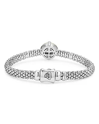 18K Yellow Gold & Sterling Silver Luna Cultured Freshwater Pearl & Diamond Caviar Bead Bracelet