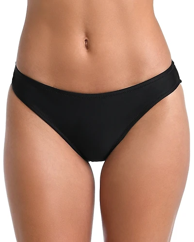 L'Agence Nicole Solid Classic Bikini Bottom