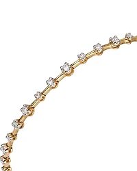 Diamond Bracelet in 14K Yellow Gold, 1.0 tcw