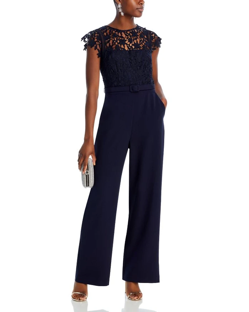 Lace Bodice Jumpsuit