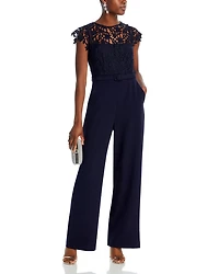 Lace Bodice Jumpsuit
