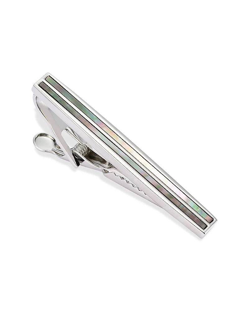 Link Up Abalone Strip Short Tie Bar