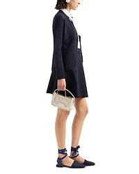 Diamond Jacquard Knit Jacket