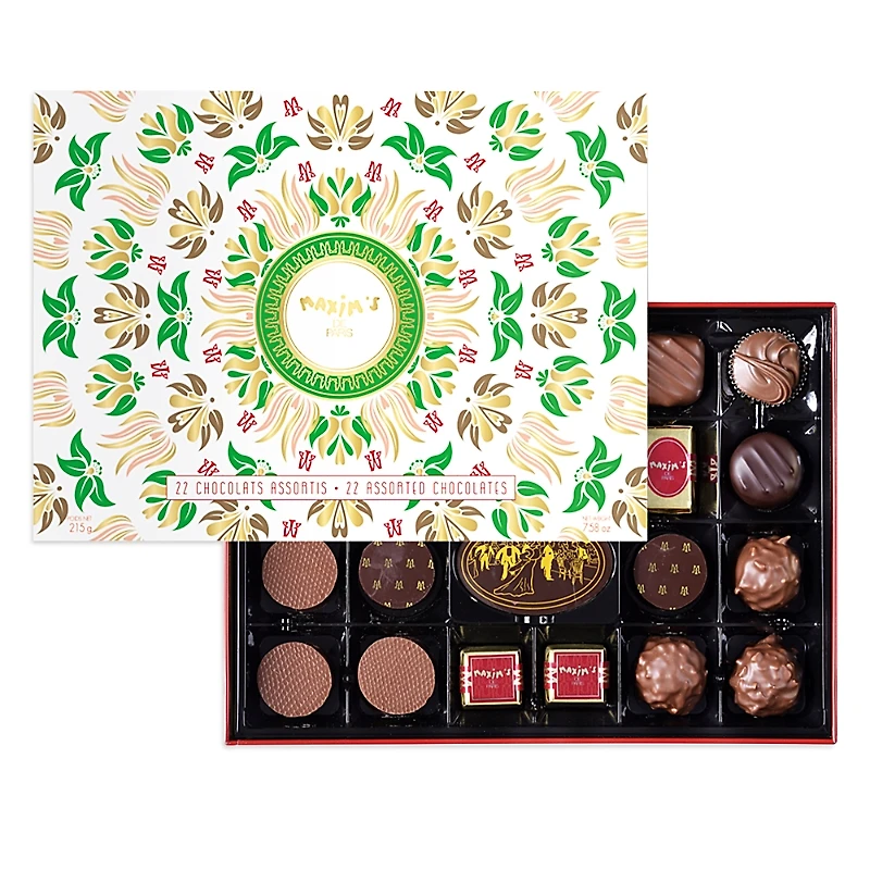 Maxim's De Paris Spring Sleeve Chocolates Tin