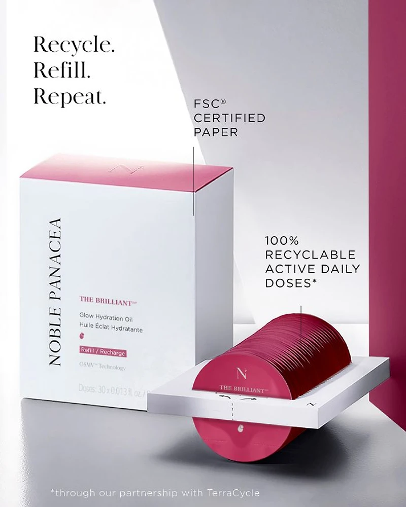 The Brilliant Glow Hydration Oil 30 Dose Refill