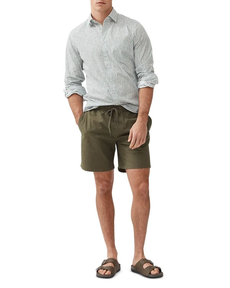 Underwood Printed Cotton Slim Fit Shirt