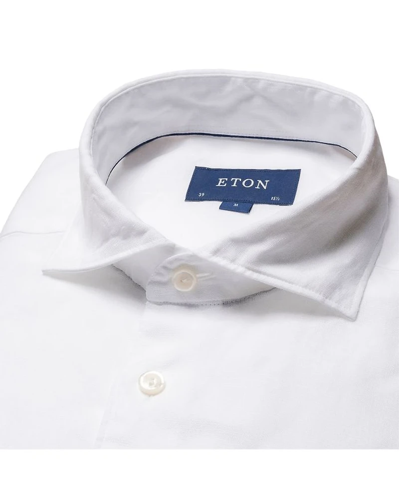 Contemporary Fit Linen Shirt