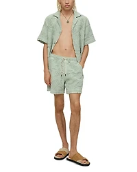 Oas Galbanum Crochet Shorts