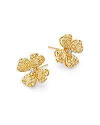 White & Yellow Diamond Pavé Bypass Ring in 14K White & Yellow Gold 1.65 tcw