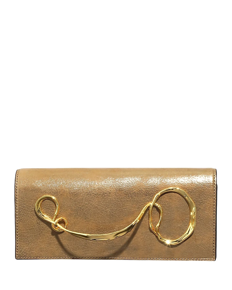 Alexis Bittar Twisted Side Handle Clutch