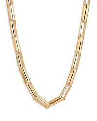 Ettika Rectangular Link Chain Necklace, 17