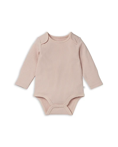 Mori Unisex Ribbed Long Sleeve Bodysuit - Baby
