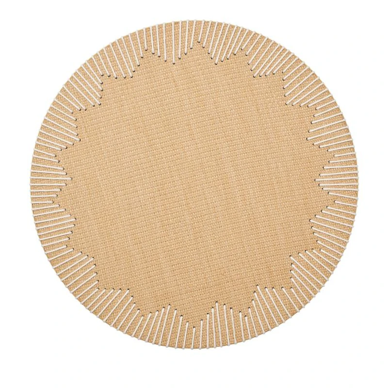 Dream Weaver Placemat in Natural and White